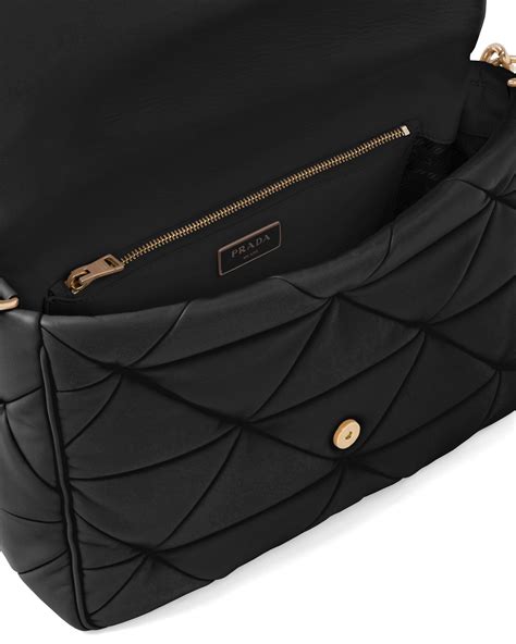 Prada System nappa leather patchwork bag 